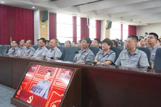 庆祝建党百年 | 万赢娱乐工业组织收听收看庆祝中国共产党建设100周年大会-红色万赢娱乐-万赢娱乐