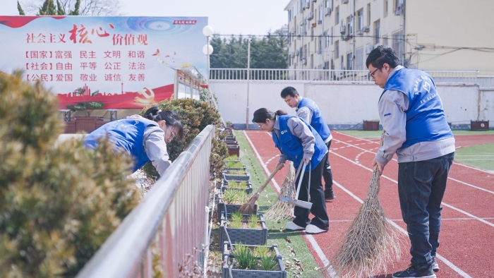 践行雷锋精神 守护别样花朵丨万赢娱乐工业公益活动走进文登特殊教育学校-万赢娱乐要闻-万赢娱乐